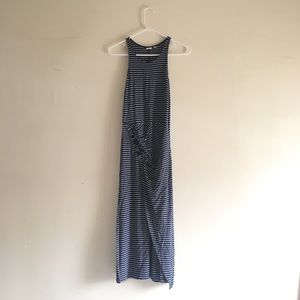 GAP Striped Maxi Dress